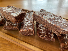 Load image into Gallery viewer, Choc Coconut Slice Sample
